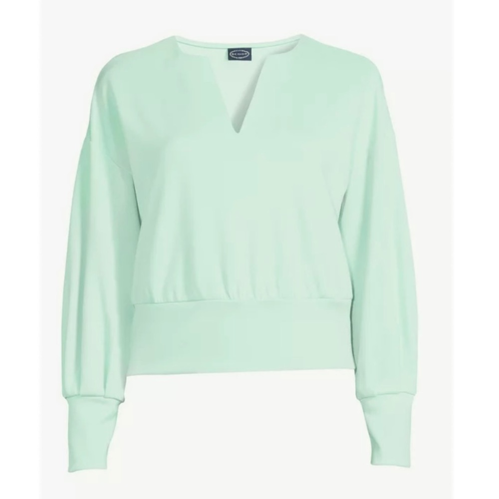 NWT! green pullover sweatshirt